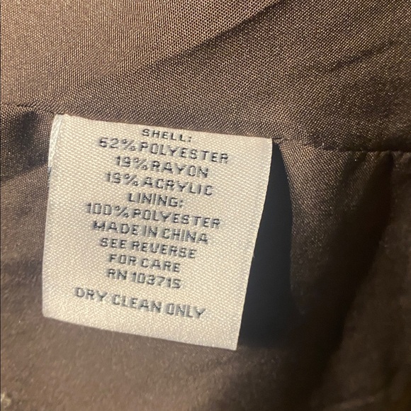 Women's tweed double breasted blazer XL - Picture 8 of 8